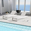 Hotsale Aluminum Outdoor Sun Lounger